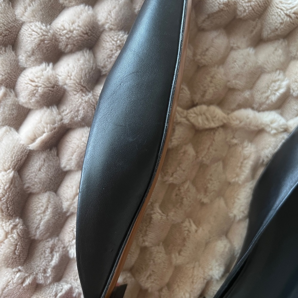 FRAME Black Leather Le Town Mules - Picture 7 of 13
